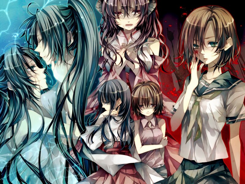 anime girls in distress