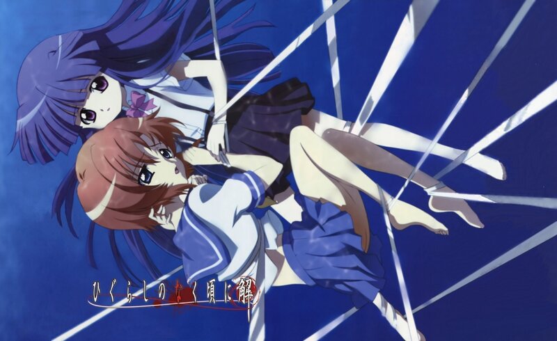 Anime girls in distress
