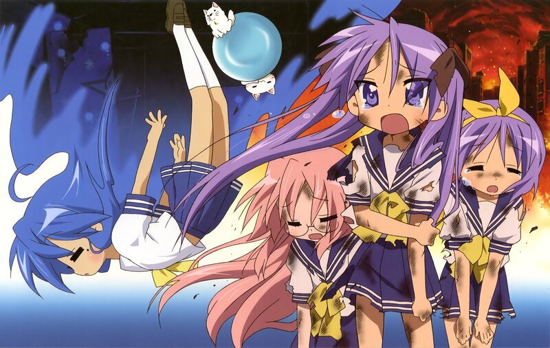 Anime girls in distress
