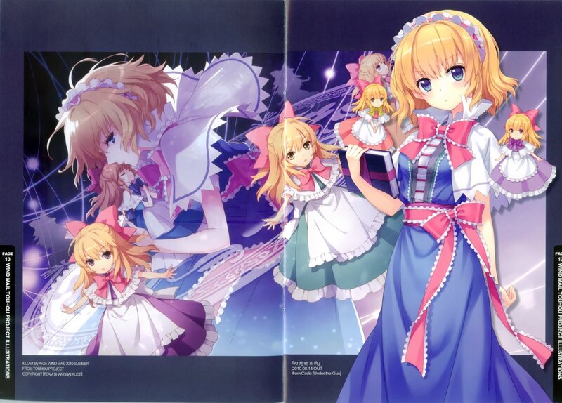 Anime Girls in Dresses — Blue