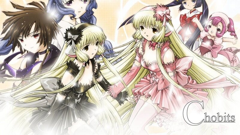 Anime Girls in Dresses — Pink
