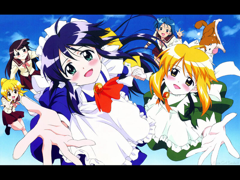 anime girls in flight