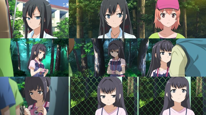 Anime Girls in Forest — Green, Calm