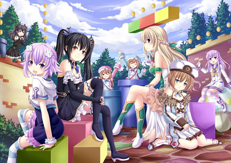 Anime Girls in Game World