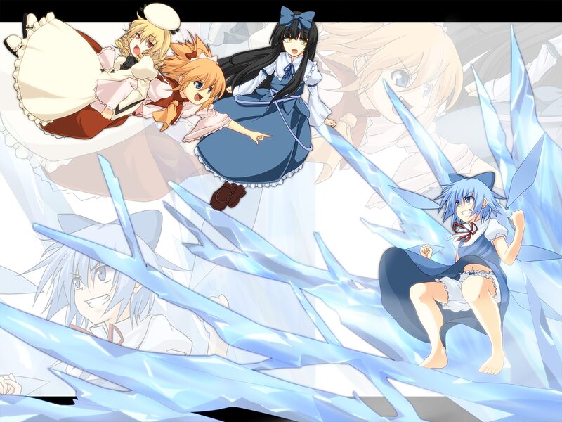 Anime Girls in Ice