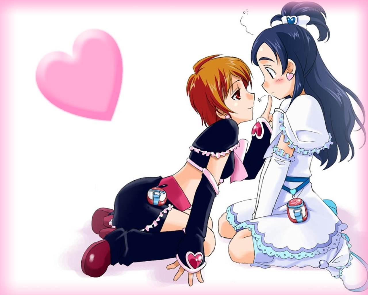 anime girls in love