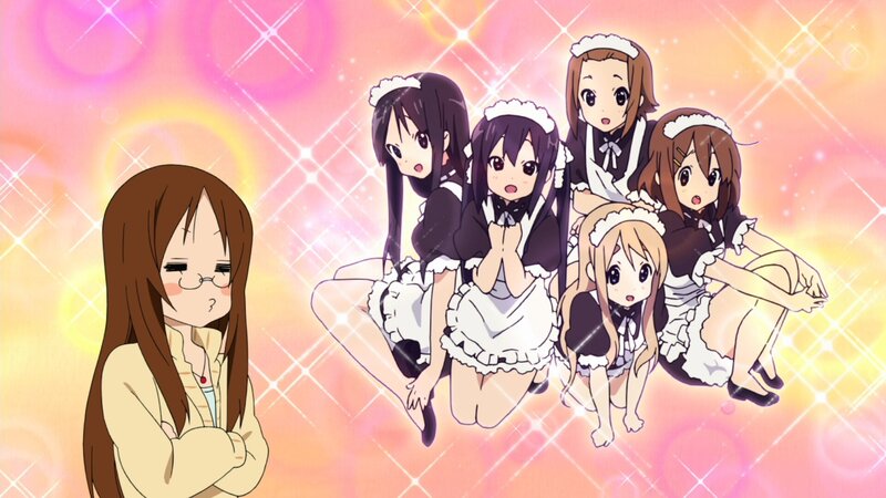 anime girls in maid outfits