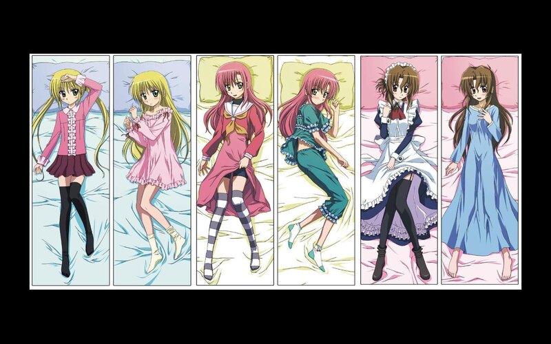 anime girls in pajamas