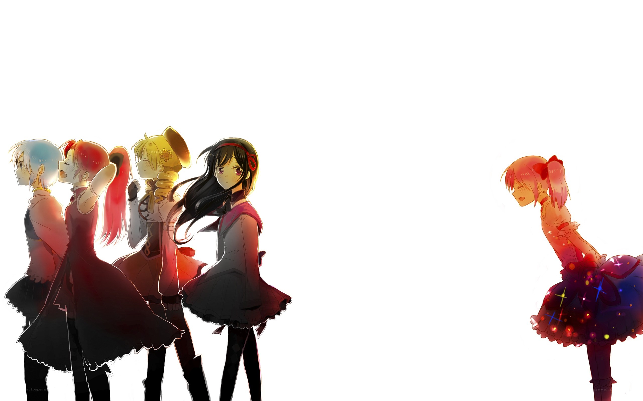 anime girls in performance