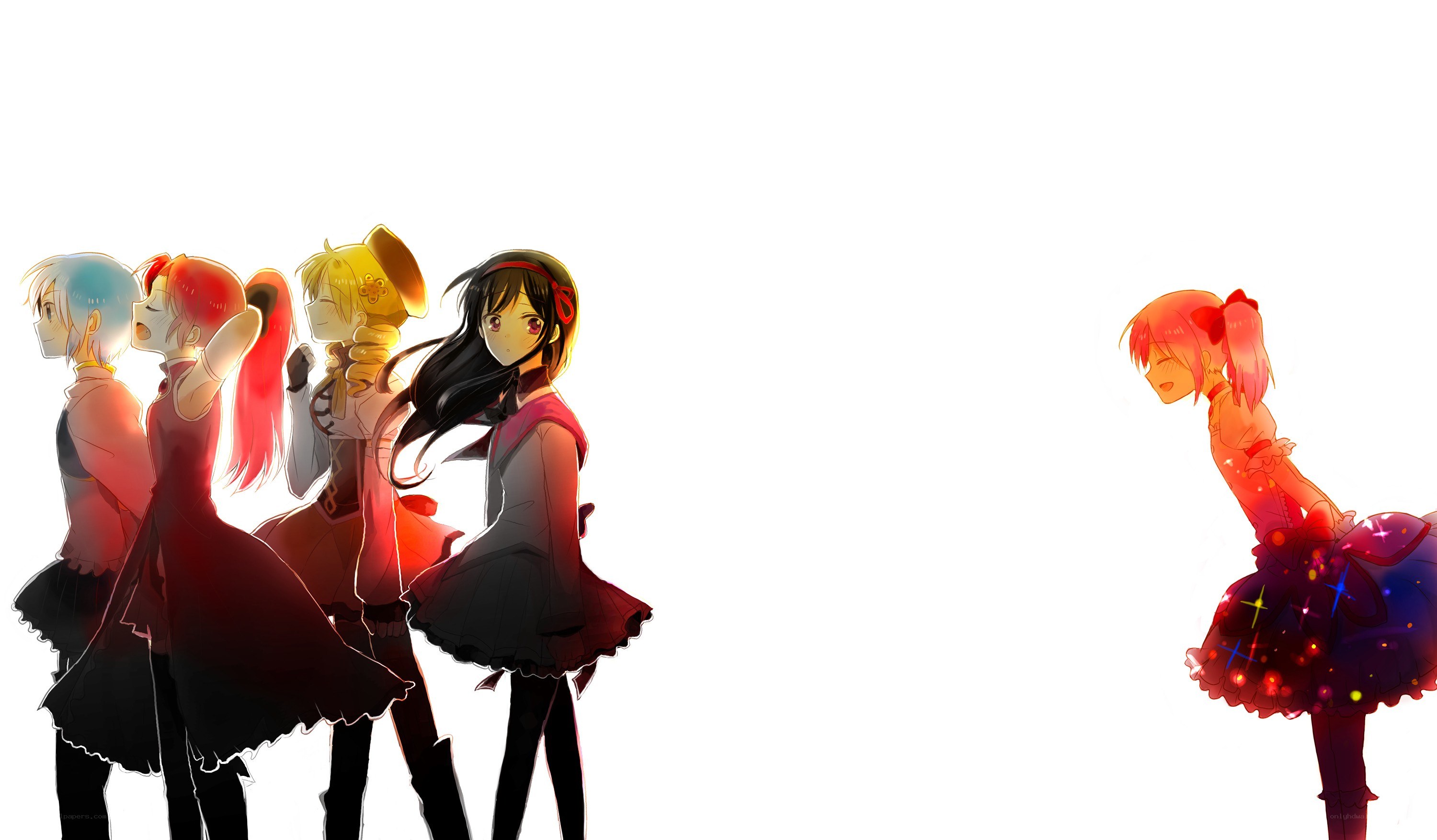 anime girls in performance