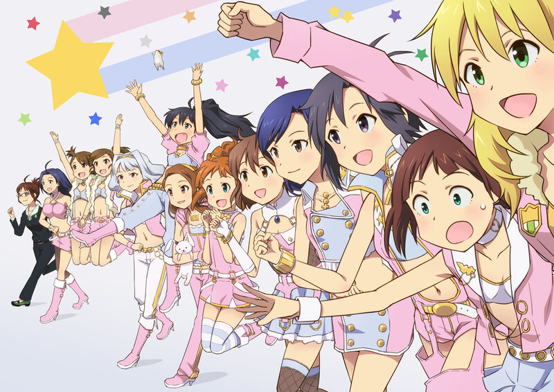 Anime Girls in Performance — Pink