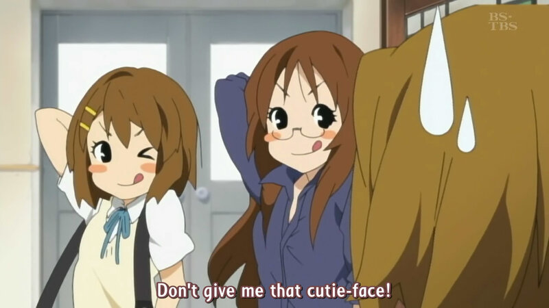 anime girls in school