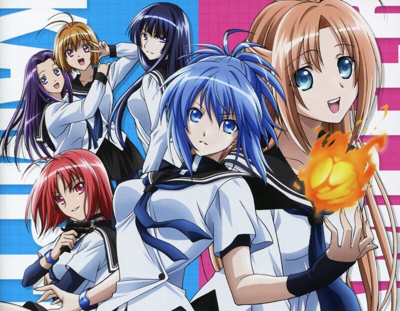 anime girls in school uniforms