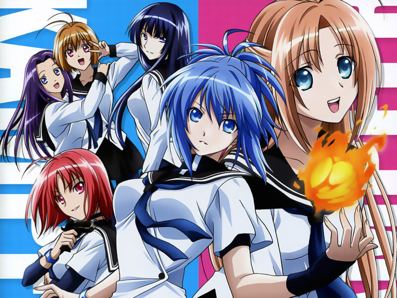 anime girls in school uniforms