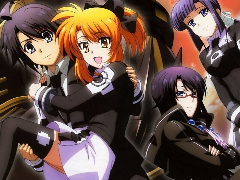 anime girls in school uniforms