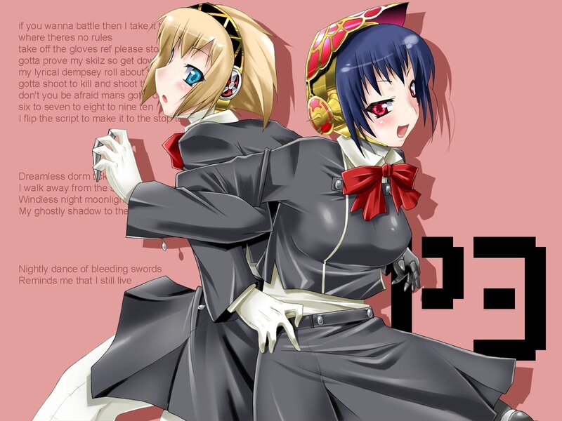 anime girls in school uniforms