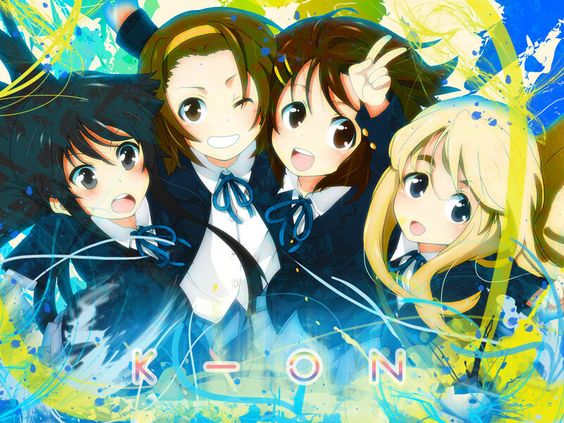 anime girls in school uniforms