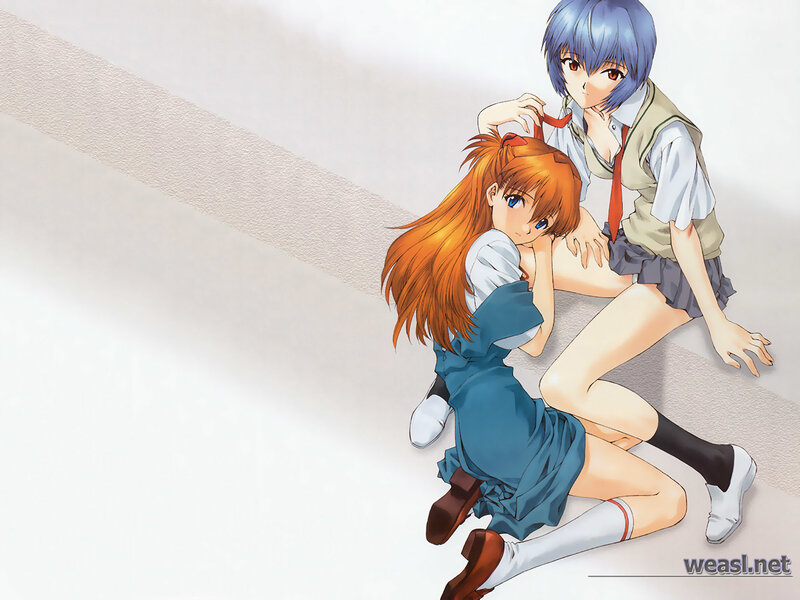 anime girls in school uniforms