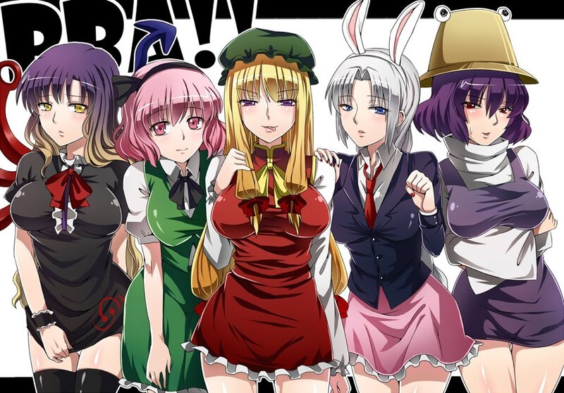 anime girls in school uniforms