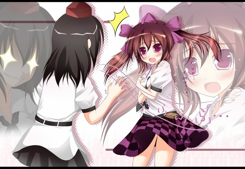 anime girls in school uniforms