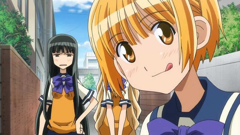 anime girls in school uniforms
