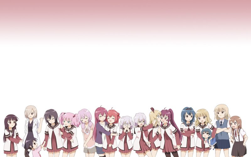 anime girls in school uniforms