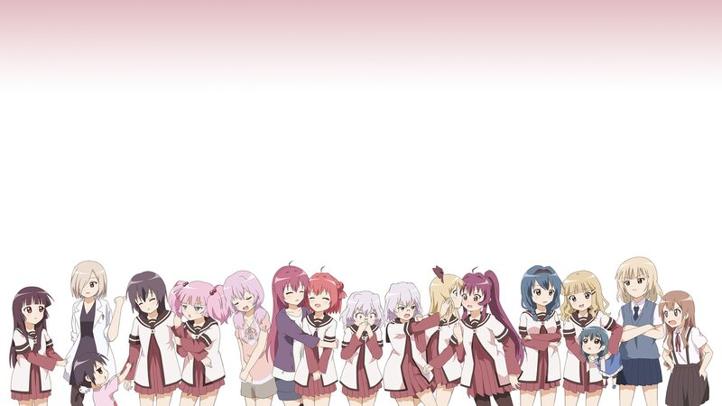 anime girls in school uniforms