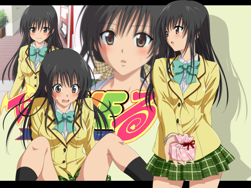 anime girls in school uniforms