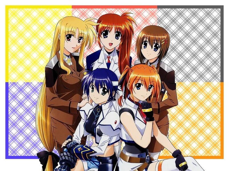 anime girls in school uniforms