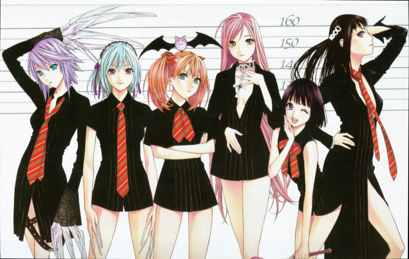 anime girls in school uniforms