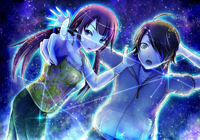 Anime girls in space