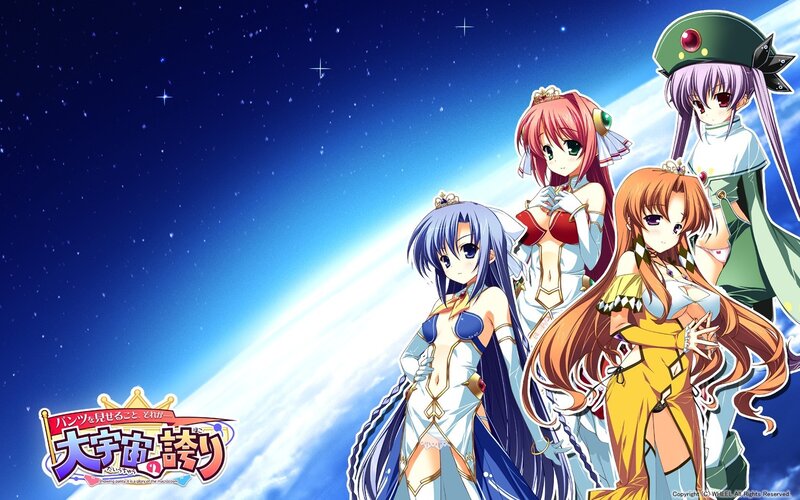 Anime girls in space
