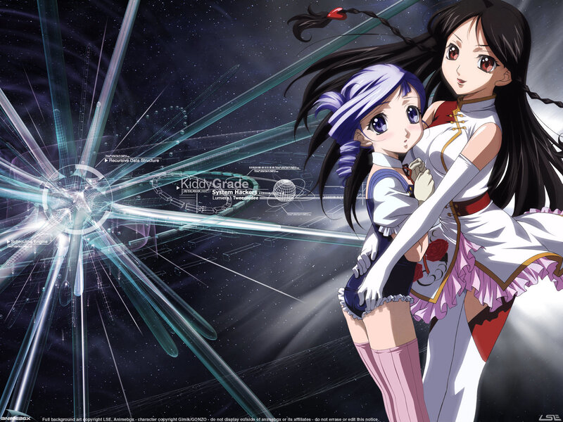 Anime girls in space