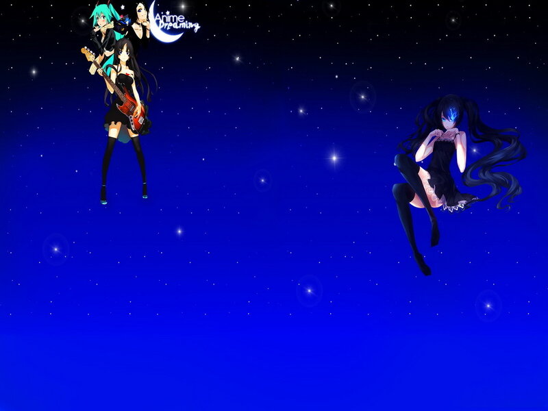 Anime girls in space