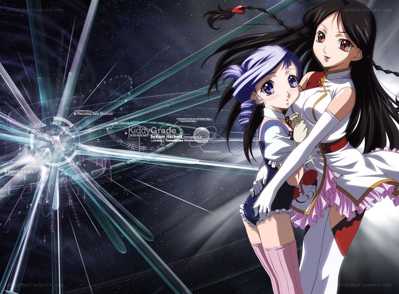 Anime girls in space with data structure