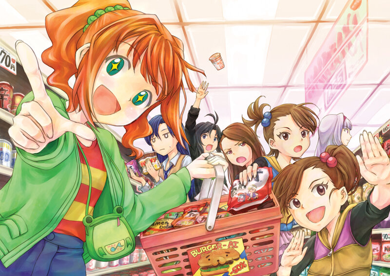 Anime Girls in Supermarket