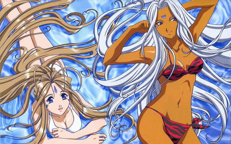 anime girls in swimsuits