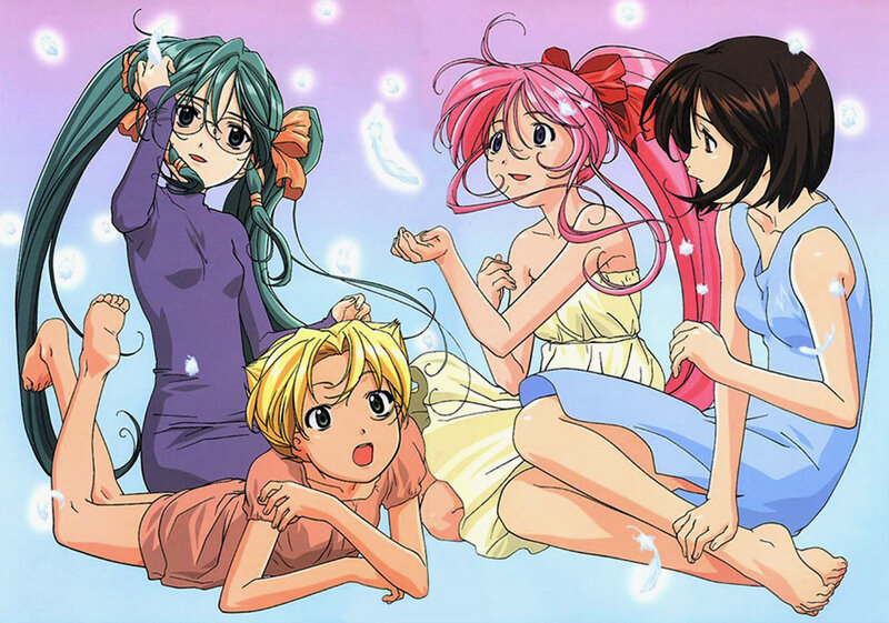 anime girls in swimsuits