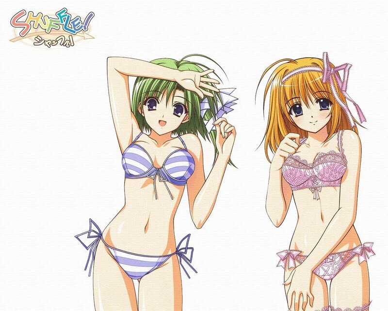 anime girls in swimsuits