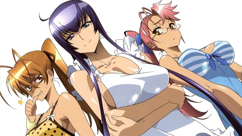 anime girls in swimsuits