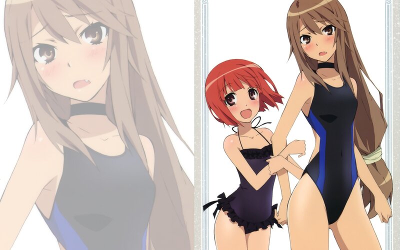 anime girls in swimsuits