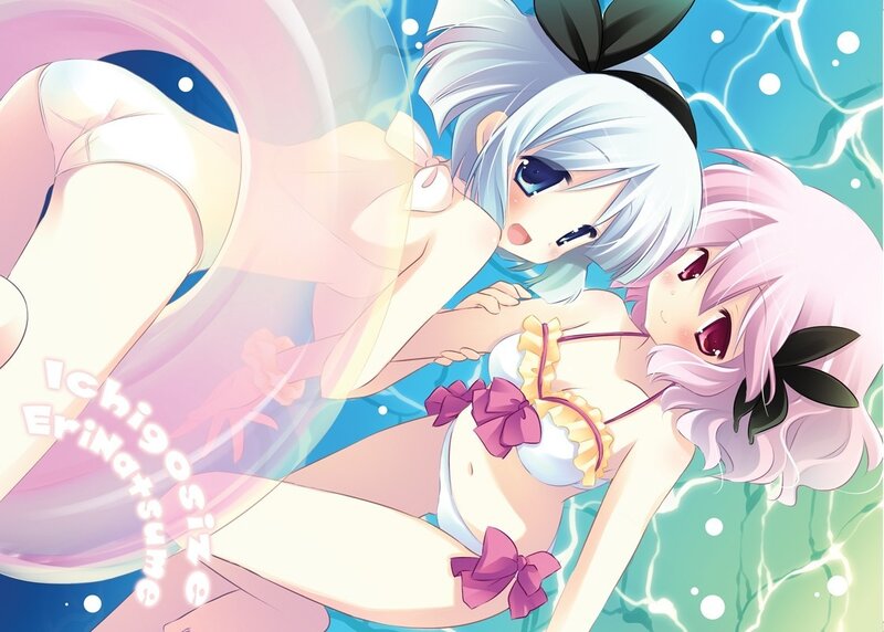 Anime girls in swimsuits