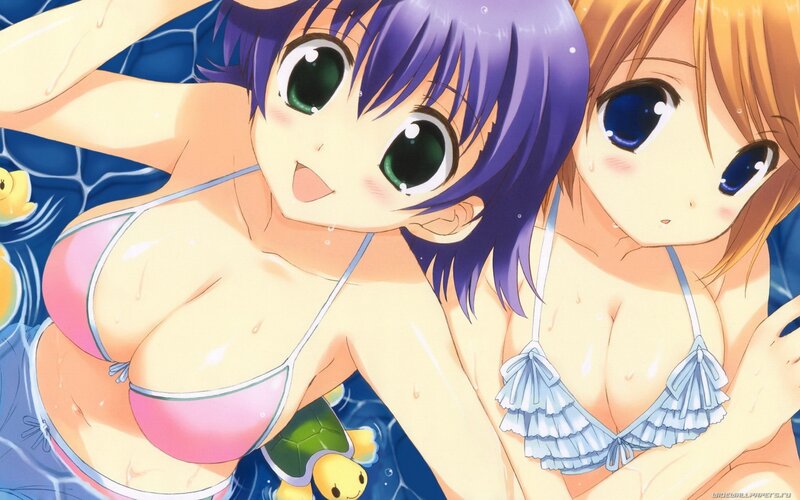 anime girls in swimsuits