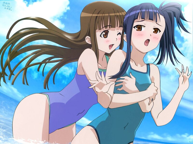 anime girls in swimsuits