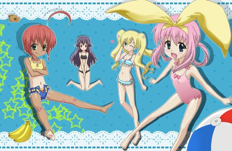 anime girls in swimsuits
