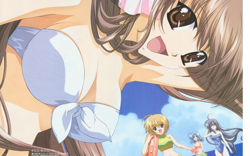 anime girls in swimsuits
