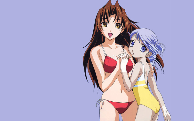 anime girls in swimsuits