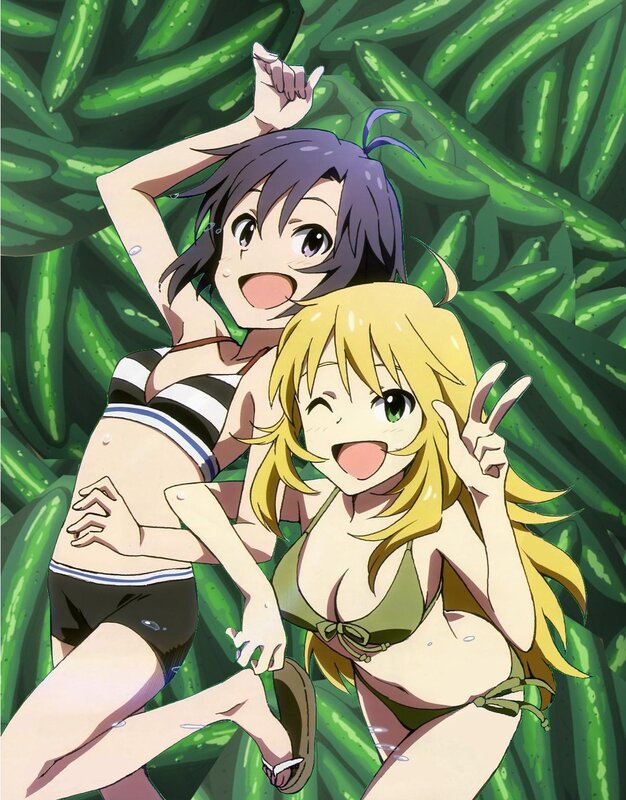 anime girls in swimsuits
