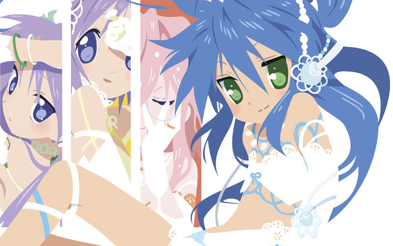 anime girls in swimsuits
