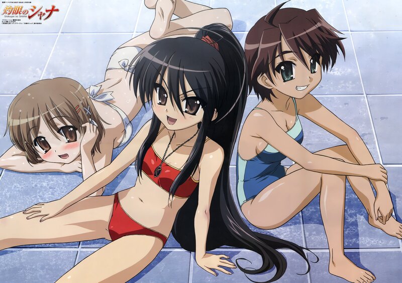 anime girls in swimsuits